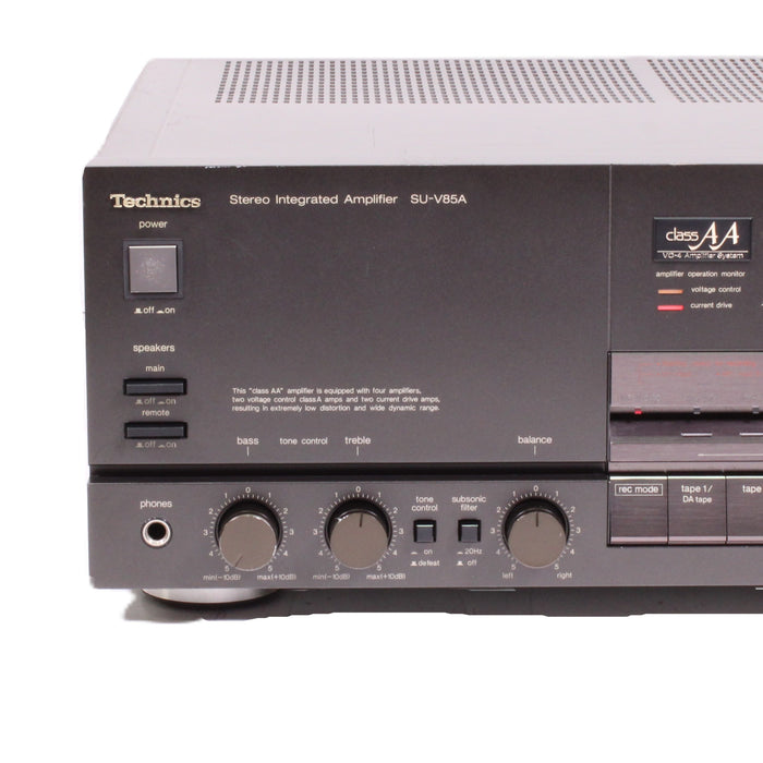 Technics SU-V85A Stereo Integrated Amplifier (NO REMOTE)-Audio Amplifiers-SpenCertified-vintage-refurbished-electronics