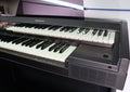 Technics SX-EX20L PCM Sound Vintage Electronic Organ Piano with Plush Seat Bench