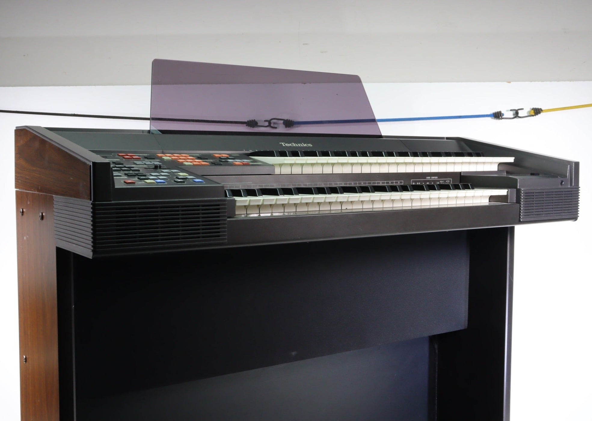 Technics SX-EX20L PCM Sound Vintage Electronic Organ Piano with Plush ...