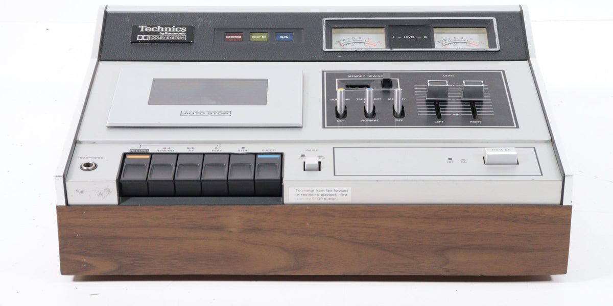 Technics by Panasonic RS-263US Vintage Cassette Deck — SpenCertified