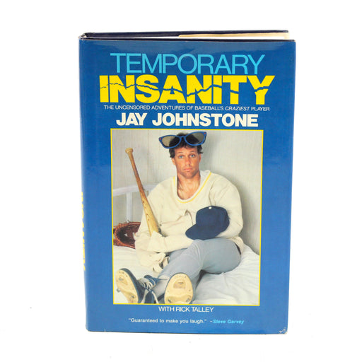 Temporary Insanity by Jay Johnstone and Rick Talley Hardcover Book (1985)-Books-SpenCertified-vintage-refurbished-electronics