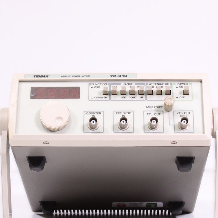 Tenma 72-910 Audio Oscillator Signal Generator Test Equipment-Electronics-SpenCertified-vintage-refurbished-electronics