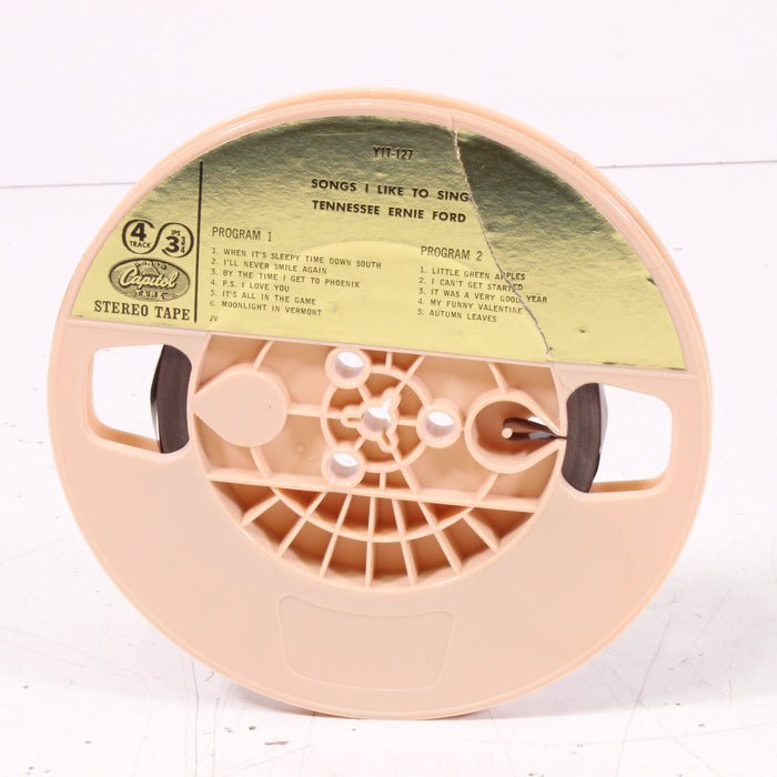 Tennessee Ernie Ford – Songs I Like to Sing Reel to Reel Tape 7" 1/4" 7½ IPS Capitol Records-Reel-to-Reel Tape-SpenCertified-vintage-refurbished-electronics