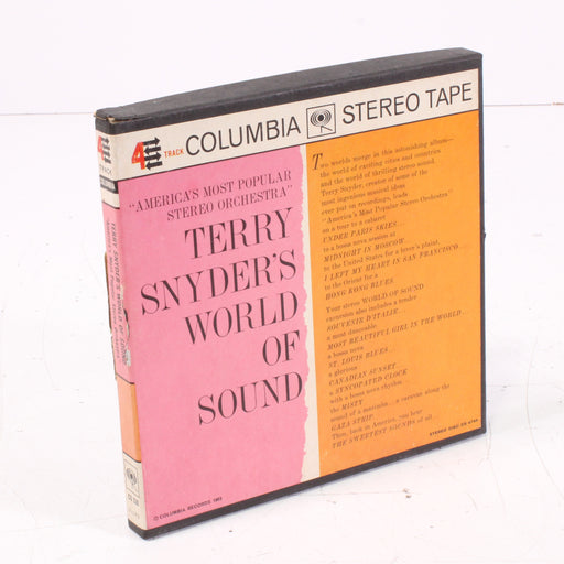 Terry Snyder’s World of Sound – “America’s Most Popular Stereo Orchestra” Reel to Reel Tape 7" 1/4" 7½ IPS Command Records-Reel-to-Reel Tape-SpenCertified-vintage-refurbished-electronics