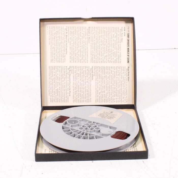 Terry Snyder’s World of Sound – “America’s Most Popular Stereo Orchestra” Reel to Reel Tape 7" 1/4" 7½ IPS Command Records-Reel-to-Reel Tape-SpenCertified-vintage-refurbished-electronics