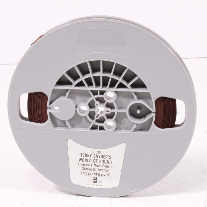 Terry Snyder’s World of Sound – “America’s Most Popular Stereo Orchestra” Reel to Reel Tape 7" 1/4" 7½ IPS Command Records-Reel-to-Reel Tape-SpenCertified-vintage-refurbished-electronics