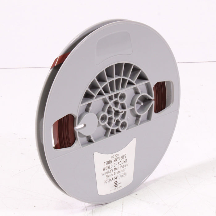 Terry Snyder’s World of Sound – “America’s Most Popular Stereo Orchestra” Reel to Reel Tape 7" 1/4" 7½ IPS Command Records-Reel-to-Reel Tape-SpenCertified-vintage-refurbished-electronics