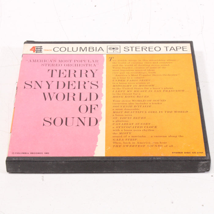 Terry Snyder’s World of Sound – “America’s Most Popular Stereo Orchestra” Reel to Reel Tape 7" 1/4" 7½ IPS Command Records-Reel-to-Reel Tape-SpenCertified-vintage-refurbished-electronics