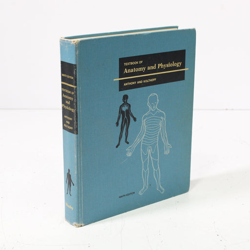 Textbook of Anatomy and Physiology: 9th Edition by Anthony and Kolthoff Hardcover Book (1975)-Books-SpenCertified-vintage-refurbished-electronics