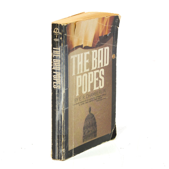 The Bad Popes by E.R. Chamberlin Paperback Book (1969)-Books-SpenCertified-vintage-refurbished-electronics