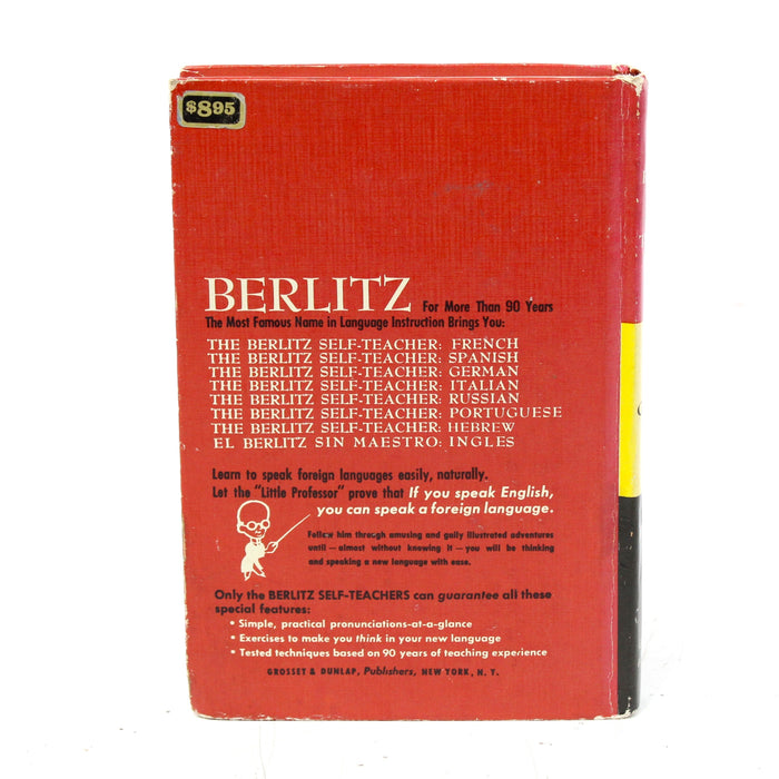 The Berlitz Self-Teacher: German Hardcover Book (1950)-Books-SpenCertified-vintage-refurbished-electronics