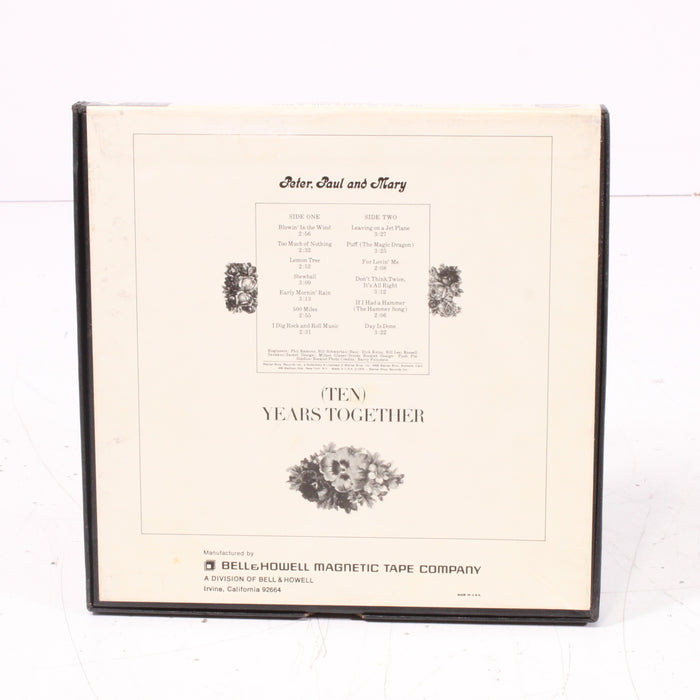 The Best of Peter, Paul and Mary – 10 Years Together – Reel to Reel Tape 7" 1/4" 7½ IPS – Warner Bros. – Folk Revival Classics-Reel-to-Reel Tape-SpenCertified-vintage-refurbished-electronics