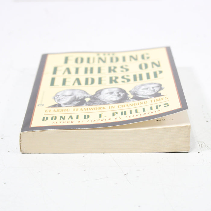 The Founding Fathers on Leadership by Donald T. Phillips Paperback Book (1998)-Books-SpenCertified-vintage-refurbished-electronics