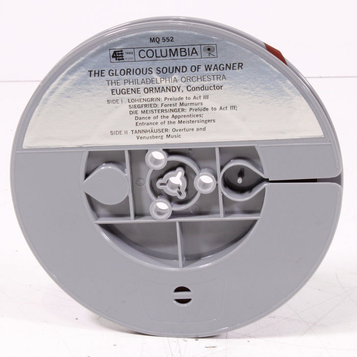 The Glorious Sound of Wagner – Orchestral Highlights from Tannhäuser and more – The Philadelphia Orchestra / Eugene Ormandy Reel to Reel Tape 7" 1/4" 7½ IPS Columbia Stereo Tape-Reel-to-Reel Tape-SpenCertified-vintage-refurbished-electronics