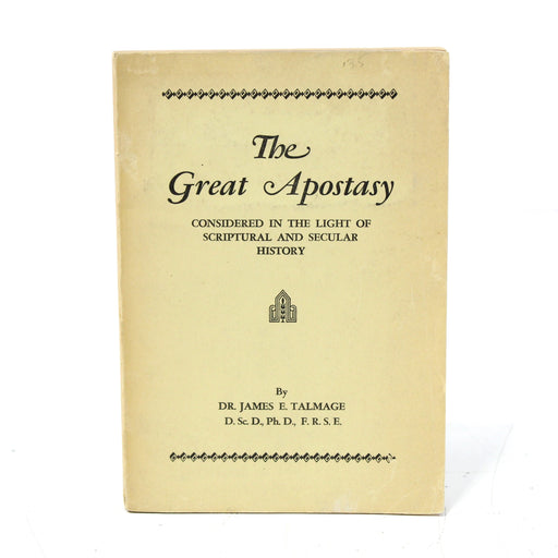 The Great Apostasy by James Edward Talmage Paperback Book Vintage-Books-SpenCertified-vintage-refurbished-electronics