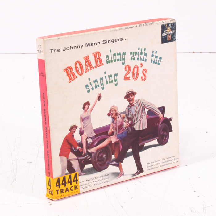 The Johnny Mann Singers – Roar Along with the Singing 20’s Reel to Reel Tape 7" 1/4" 7½ IPS Liberty Records-Reel-to-Reel Tape-SpenCertified-vintage-refurbished-electronics