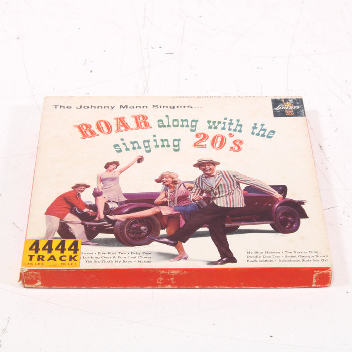 The Johnny Mann Singers – Roar Along with the Singing 20’s Reel to Reel Tape 7" 1/4" 7½ IPS Liberty Records-Reel-to-Reel Tape-SpenCertified-vintage-refurbished-electronics