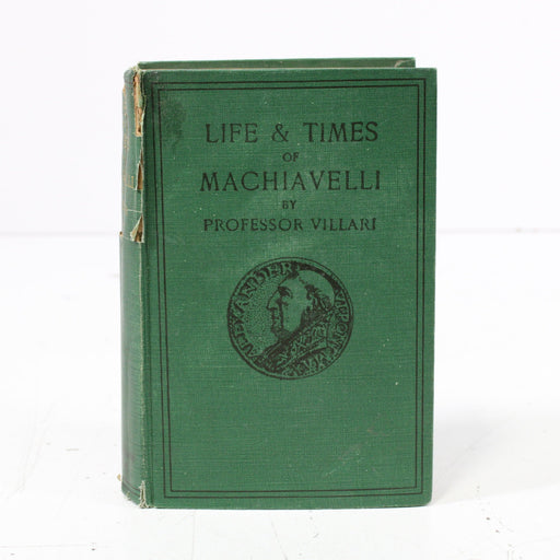 The Life and Times of Niccolò Machiavelli by Pasquale Villari Hardcover Book-Books-SpenCertified-vintage-refurbished-electronics