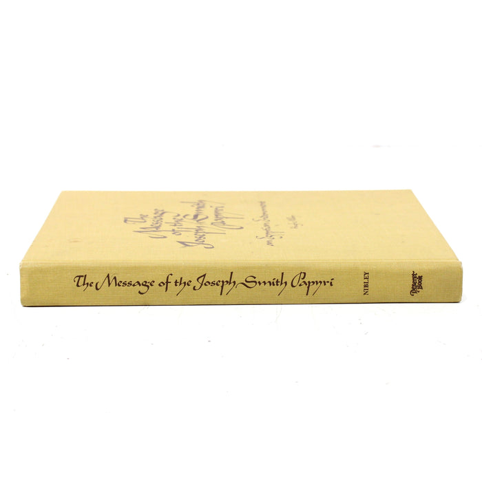 The Message of the Joseph Smith Papyri by Hugh Nibley Hardback Book (1975)-Books-SpenCertified-vintage-refurbished-electronics