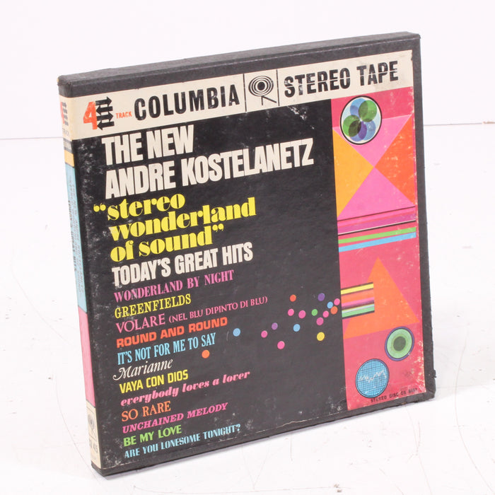 The New André Kostelanetz Today’s Great Hits Reel to Reel Tape 7" 1/4" 7½ IPS Columbia Stereo Tape Orchestral Pop Classics-Reel-to-Reel Tape-SpenCertified-vintage-refurbished-electronics