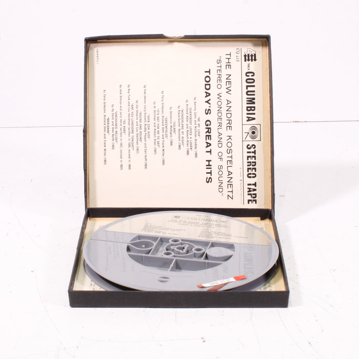 The New André Kostelanetz Today’s Great Hits Reel to Reel Tape 7" 1/4" 7½ IPS Columbia Stereo Tape Orchestral Pop Classics-Reel-to-Reel Tape-SpenCertified-vintage-refurbished-electronics
