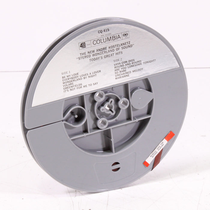 The New André Kostelanetz Today’s Great Hits Reel to Reel Tape 7" 1/4" 7½ IPS Columbia Stereo Tape Orchestral Pop Classics-Reel-to-Reel Tape-SpenCertified-vintage-refurbished-electronics