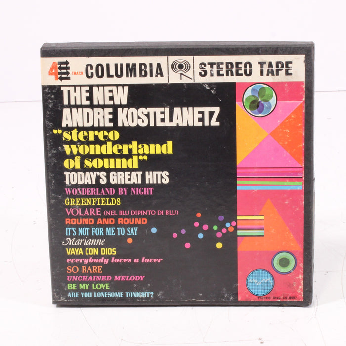 The New André Kostelanetz Today’s Great Hits Reel to Reel Tape 7" 1/4" 7½ IPS Columbia Stereo Tape Orchestral Pop Classics-Reel-to-Reel Tape-SpenCertified-vintage-refurbished-electronics
