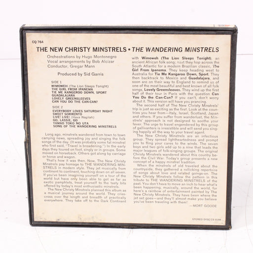 The New Christy Minstrels – The Wandering Minstrels – Reel to Reel Tape 7" 1/4" 7½ IPS Columbia Stereo Tape Vintage Folk Pop Harmony-Reel-to-Reel Tape-SpenCertified-vintage-refurbished-electronics