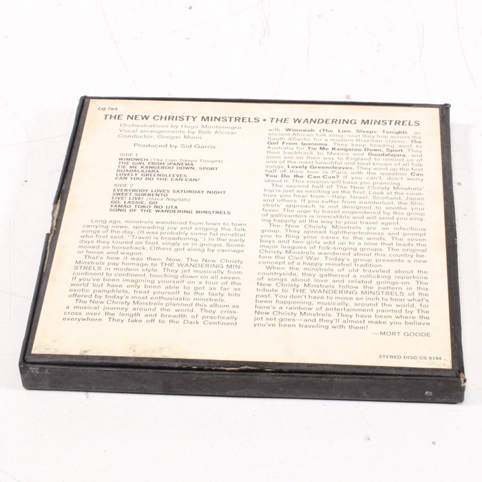 The New Christy Minstrels – The Wandering Minstrels – Reel to Reel Tape 7" 1/4" 7½ IPS Columbia Stereo Tape Vintage Folk Pop Harmony-Reel-to-Reel Tape-SpenCertified-vintage-refurbished-electronics