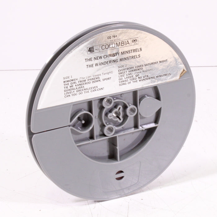 The New Christy Minstrels – The Wandering Minstrels – Reel to Reel Tape 7" 1/4" 7½ IPS Columbia Stereo Tape Vintage Folk Pop Harmony-Reel-to-Reel Tape-SpenCertified-vintage-refurbished-electronics