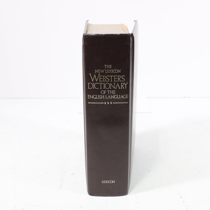 The New Lexicon Webster's Dictionary of the English Language by Lexicon Publications Hardcover Book (1989)-Books-SpenCertified-vintage-refurbished-electronics