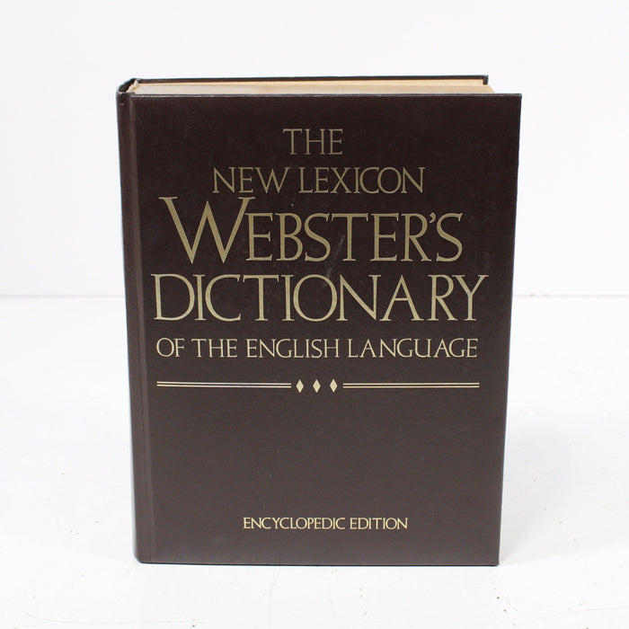 The New Lexicon Webster's Dictionary of the English Language by Lexicon Publications Hardcover Book (1989)-Books-SpenCertified-vintage-refurbished-electronics