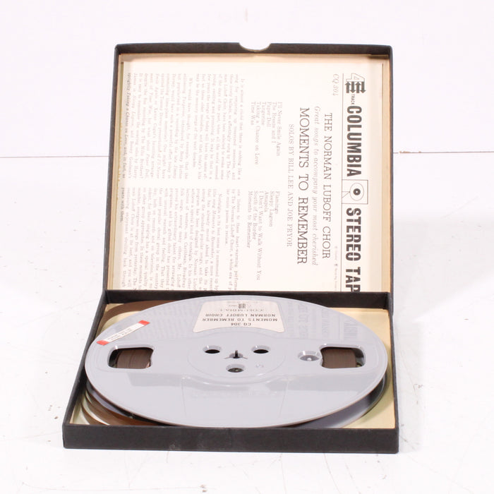 The Norman Luboff Choir Great Songs of the Late 30’s – Reel to Reel Tape 7" 1/4" 7½ IPS Columbia Stereo Tape CQ 304 Vintage Vocal Harmony-Reel-to-Reel Tape-SpenCertified-vintage-refurbished-electronics