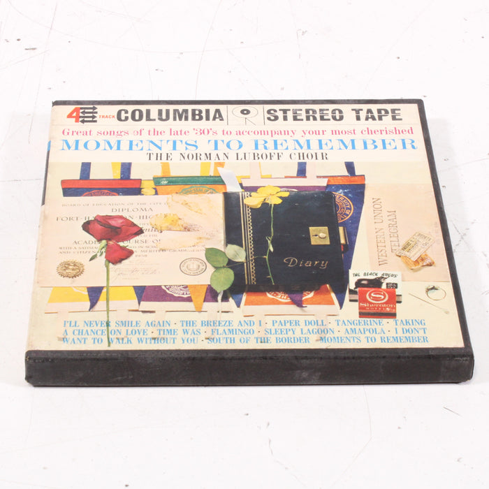 The Norman Luboff Choir Great Songs of the Late 30’s – Reel to Reel Tape 7" 1/4" 7½ IPS Columbia Stereo Tape CQ 304 Vintage Vocal Harmony-Reel-to-Reel Tape-SpenCertified-vintage-refurbished-electronics