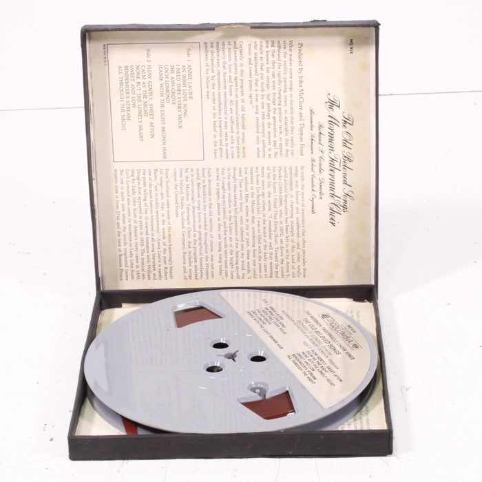 The Old Beloved Songs – The Mormon Tabernacle Choir Reel to Reel Tape 7" 1/4" 7½ IPS Columbia Stereo Tape Vintage Sacred & Traditional Choral-Reel-to-Reel Tape-SpenCertified-vintage-refurbished-electronics