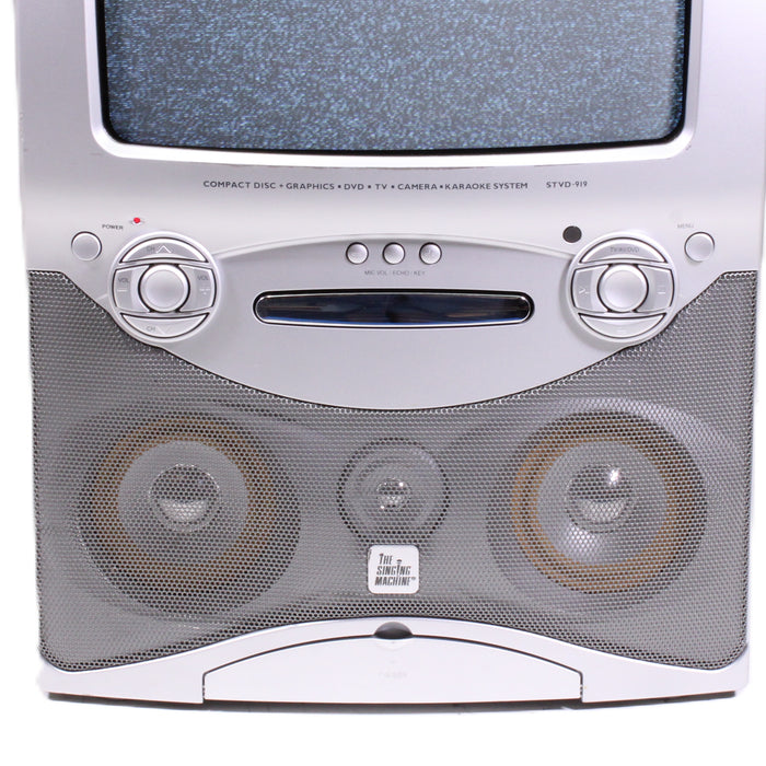 The Singing Machine STVD-919 Karaoke System with built-in DVD Player CD+G 2005 (AS-IS)-Karaoke Systems-SpenCertified-vintage-refurbished-electronics