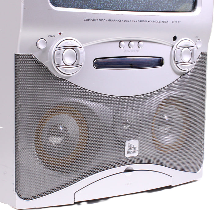 The Singing Machine STVD-919 Karaoke System with built-in DVD Player CD+G 2005 (AS-IS)-Karaoke Systems-SpenCertified-vintage-refurbished-electronics