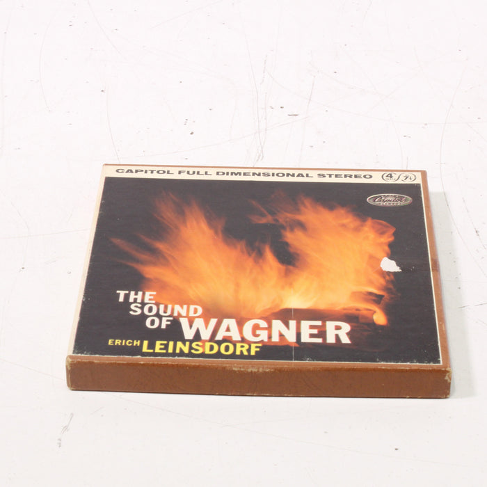 The Sound of Wagner by Erich Leinsdorf Reel to Reel Tape 7" 1/4" 7½ IPS Classical Opera Audiophile Vintage-Reel-to-Reel Tape-SpenCertified-vintage-refurbished-electronics
