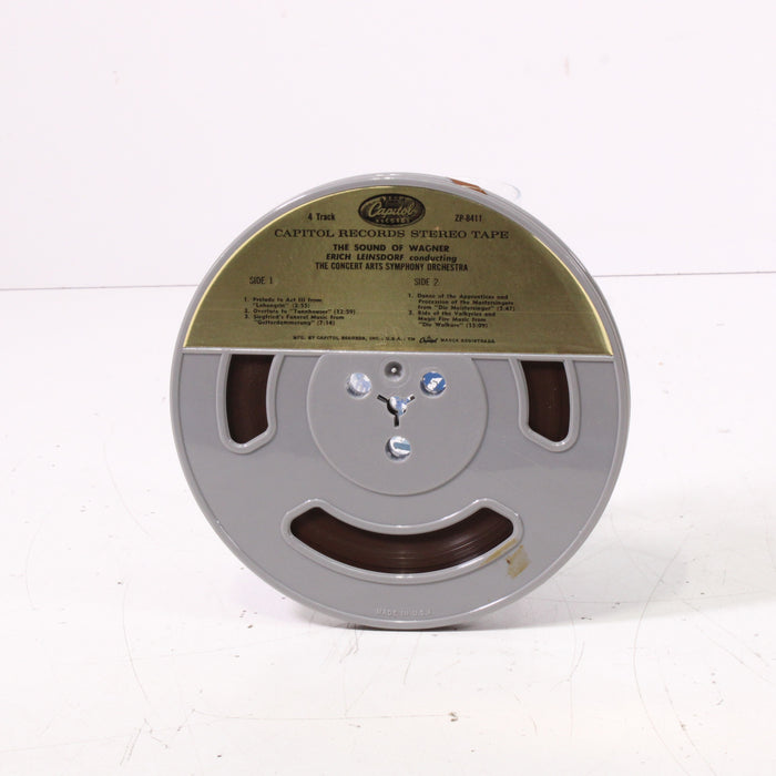 The Sound of Wagner by Erich Leinsdorf Reel to Reel Tape 7" 1/4" 7½ IPS Classical Opera Audiophile Vintage-Reel-to-Reel Tape-SpenCertified-vintage-refurbished-electronics