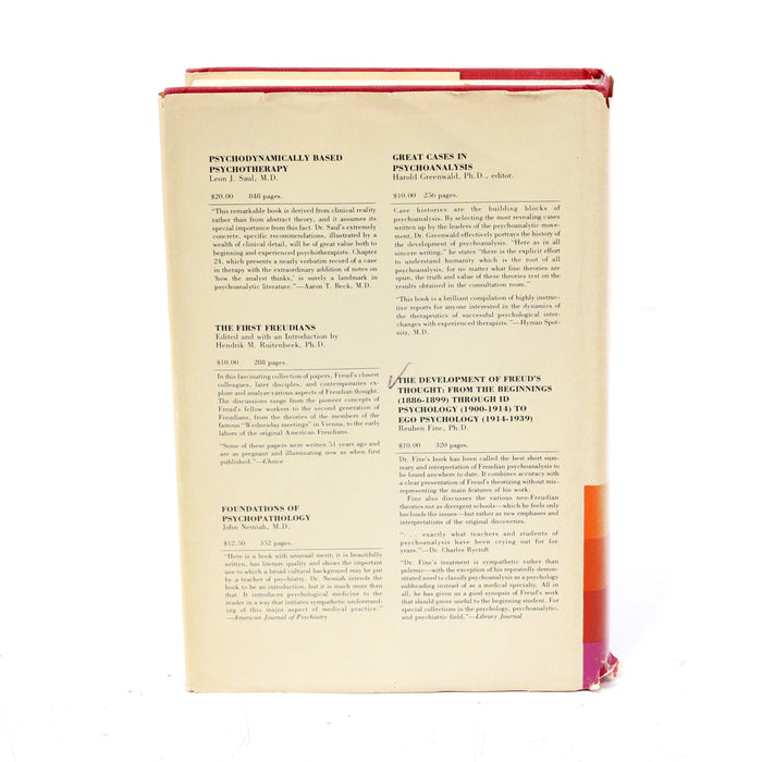 The Technique and Practice of Intensive Psychotherapy by Richard Chessick Hardcover Book (1974)-Books-SpenCertified-vintage-refurbished-electronics