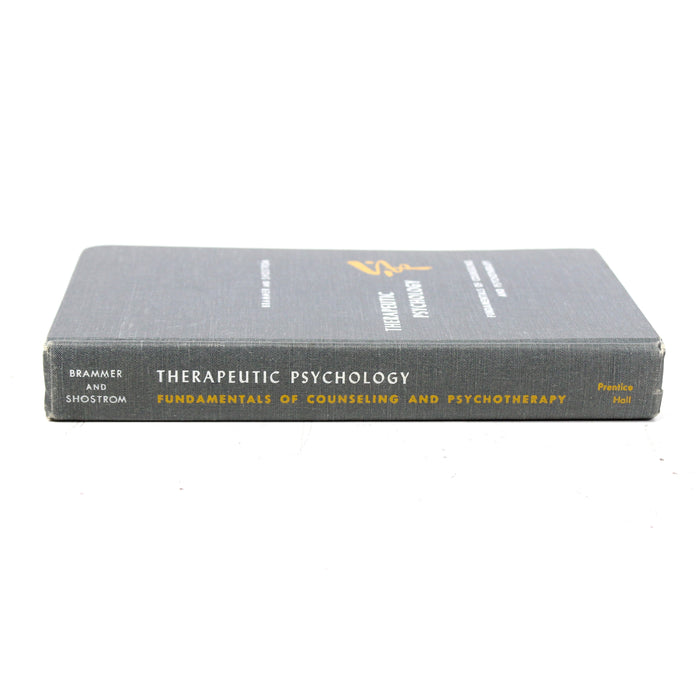 Therapeutic Psychology by Brammer and Shostrom Hardcover Book (1960)-Books-SpenCertified-vintage-refurbished-electronics