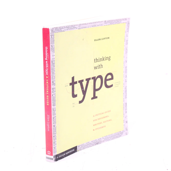 Thinking with Type by Ellen Lupton Paperback Book (2004)-Books-SpenCertified-vintage-refurbished-electronics