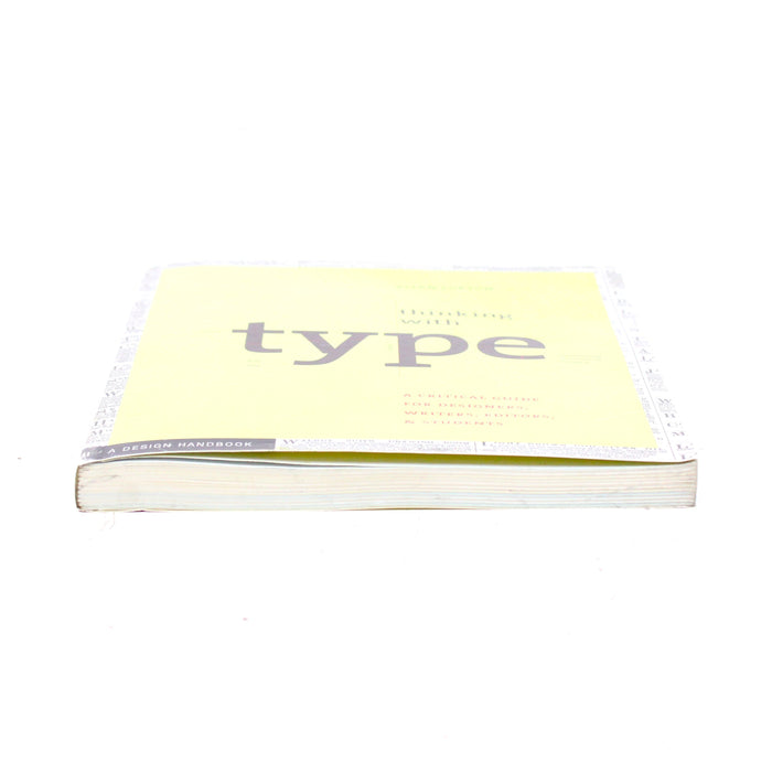 Thinking with Type by Ellen Lupton Paperback Book (2004)-Books-SpenCertified-vintage-refurbished-electronics