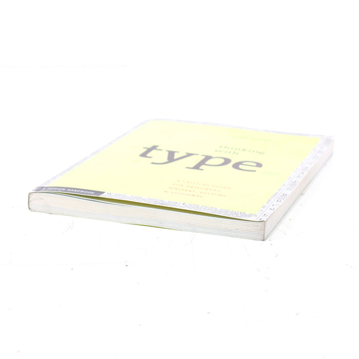 Thinking with Type by Ellen Lupton Paperback Book (2004)-Books-SpenCertified-vintage-refurbished-electronics