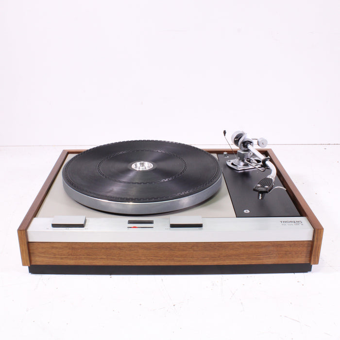 Thorens TD 125 MK II Belt-Drive Turntable with Precision Speed Control (1972)-Turntables & Record Players-SpenCertified-vintage-refurbished-electronics