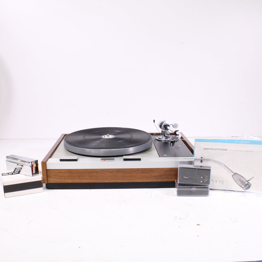 Thorens TD 125 MK II Belt-Drive Turntable with Precision Speed