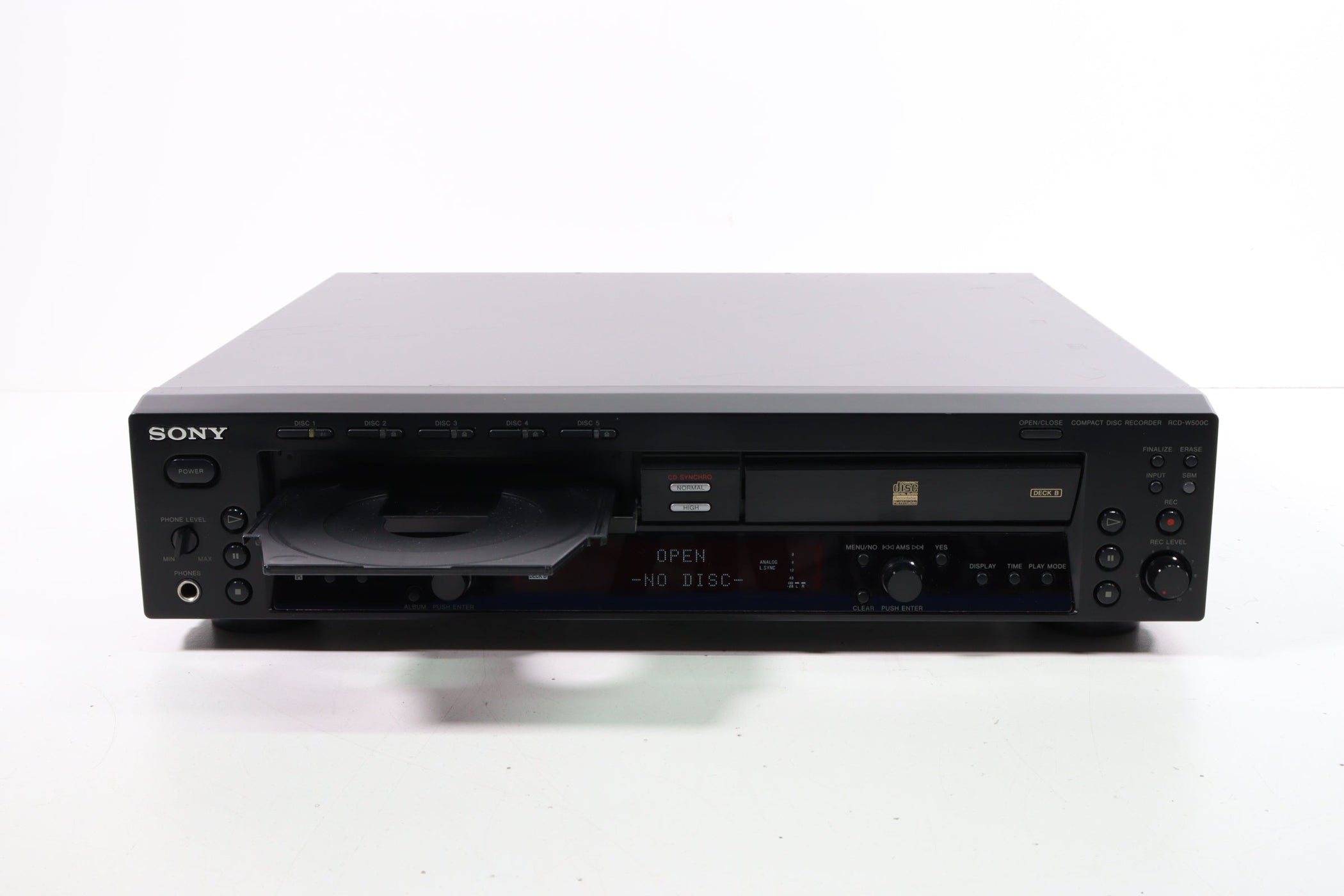 Sony RCD-W500C | Dual CD Recorder & Player, Refurbished — SpenCertified