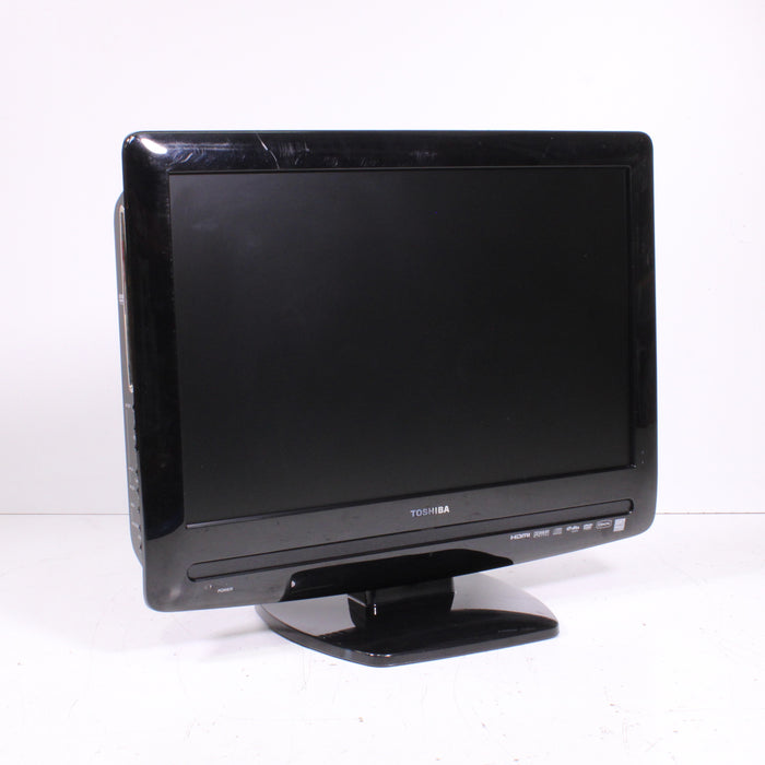 Toshiba 19LV505 19" LCD HDTV with built-in DVD player (2008)-Televisions-SpenCertified-vintage-refurbished-electronics