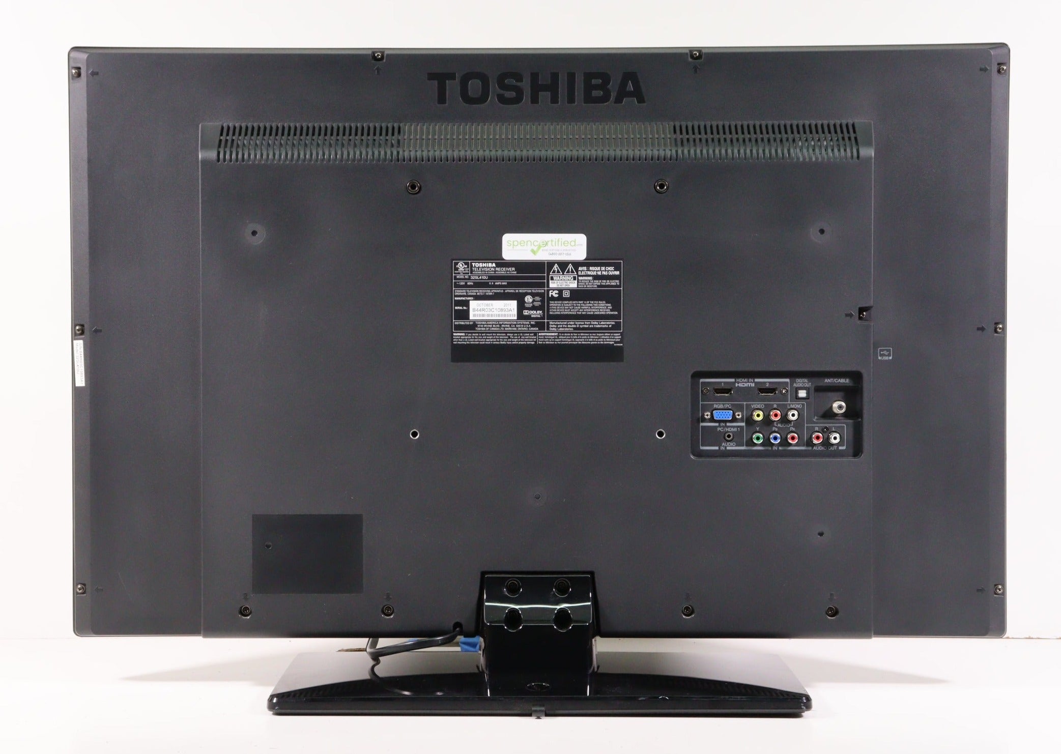 Televisor LCD TOSHIBA 32AV934G BLANCO HDTV USB