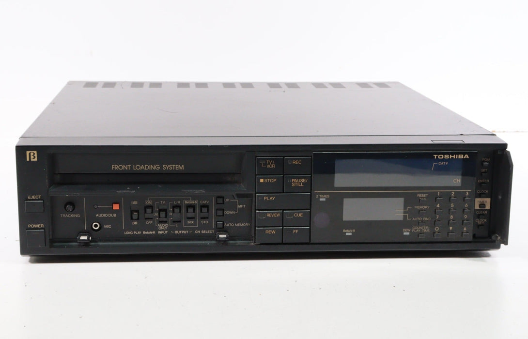 Toshiba Betamax V-S46 VTR Video Tape Recorder and Player (HAS ISSUES)-VTRs-SpenCertified-vintage-refurbished-electronics